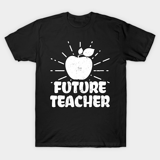 Future Teacher Shirt | Apple Student Gift T-Shirt by Gawkclothing